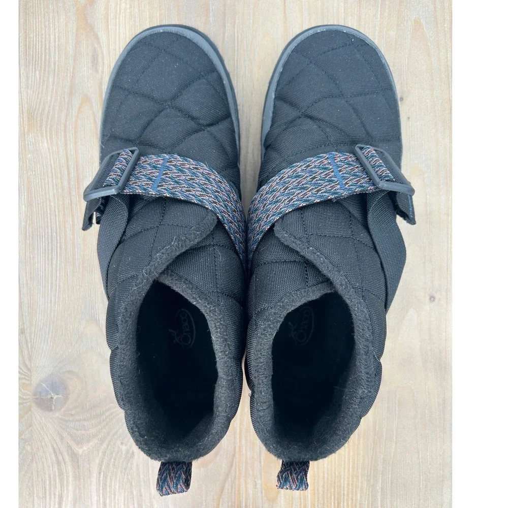 Chaco Ramble‎ Puff Mid Mens 9 Quilted Booties Black Water Resistant Gorpcore